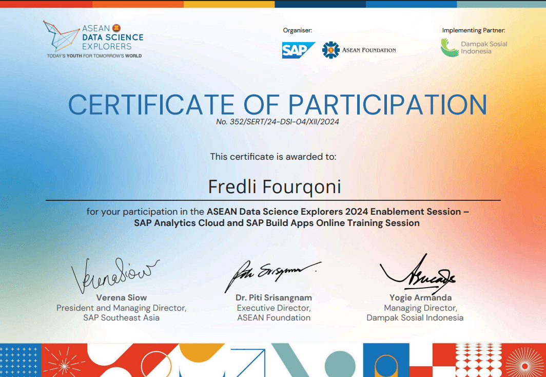 Certificate of Completion