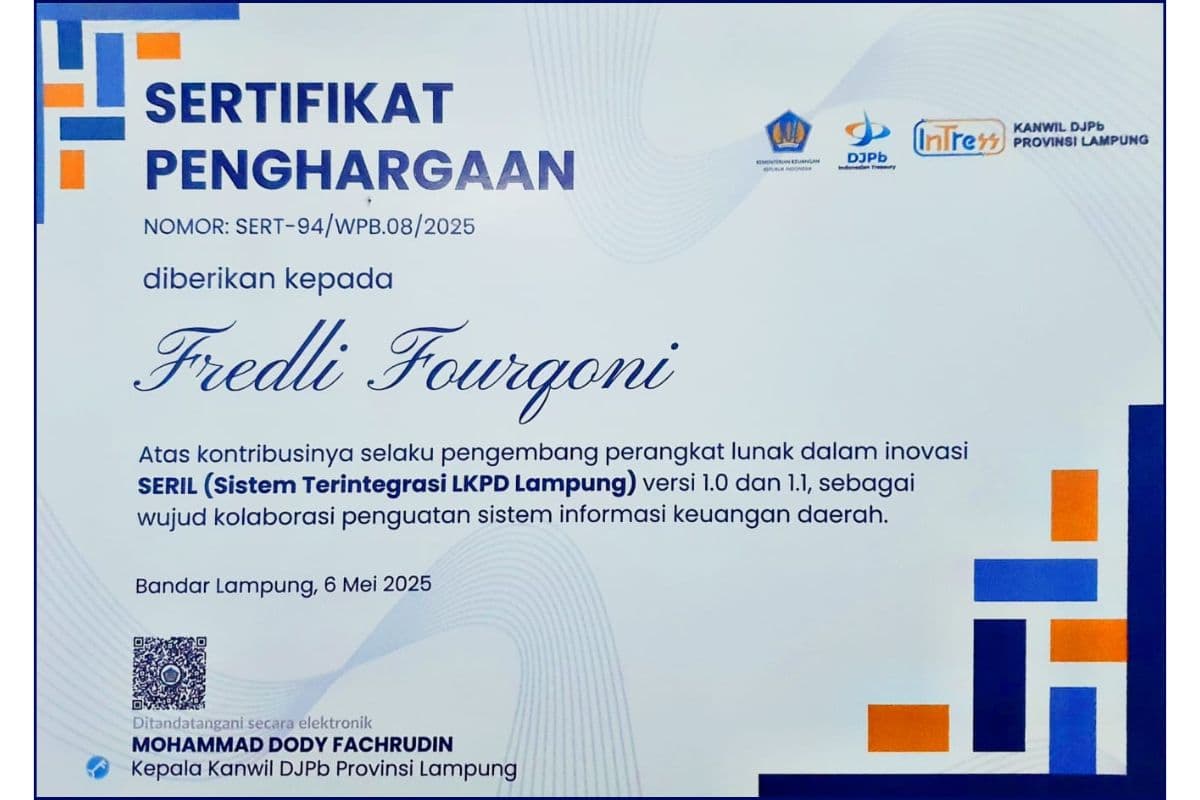 Award of Contribution